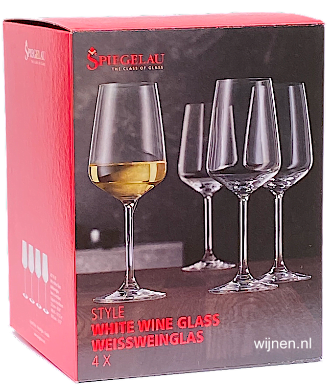 Spiegelau Style wijnglazen witte wijn - doos van 4 glazen